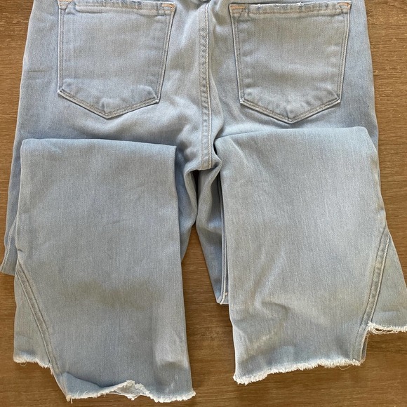 FRAME Le Crop Gusset Step Hem Mini Boot Jeans - Picture 8 of 8